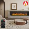 Imaxfire® 19.7" Built-In Insert Single flame Water Fireplace