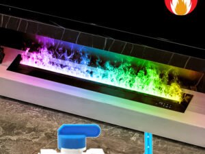 Imaxfire® 19.7" Multi-Color + APP Automatic Water Supply System Water Fireplace