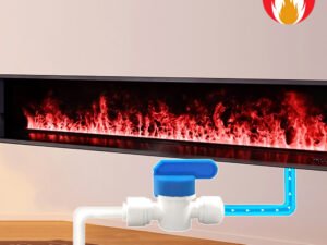 Imaxfire® 31.5" Multi-Color + APP Automatic Water Supply System Water Fireplace