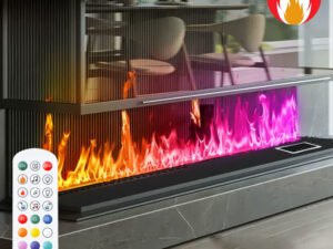 Imaxfire® 31.5" Built-In Insert Multi-Color Water Fireplace
