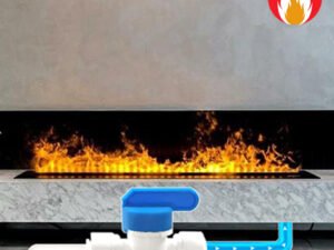 Imaxfire® 78.7" Multi-Color + APP Automatic Water Supply System Water Fireplace